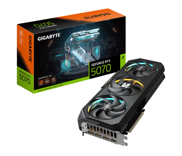 GIGABYTE GeForce RTX 5070 Gaming OC 12GB GDDR7 DLSS4 - 1318530 - zdjęcie